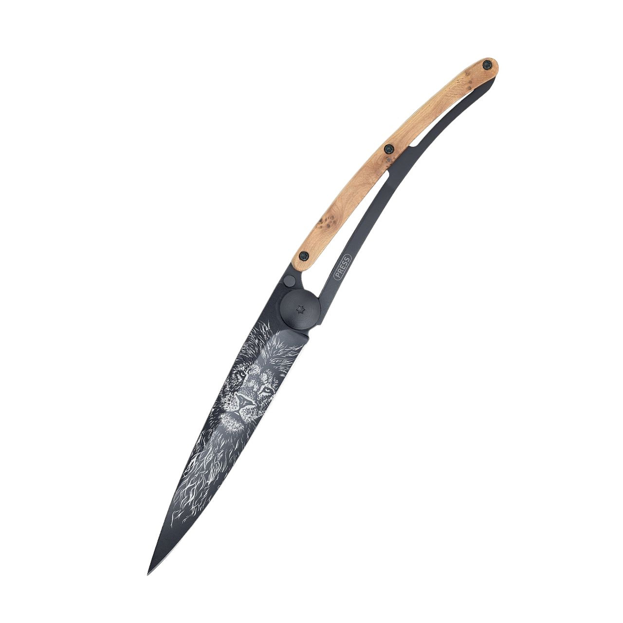 Load image into Gallery viewer, DEEJO Tattoo Black Knife 27g - Lion