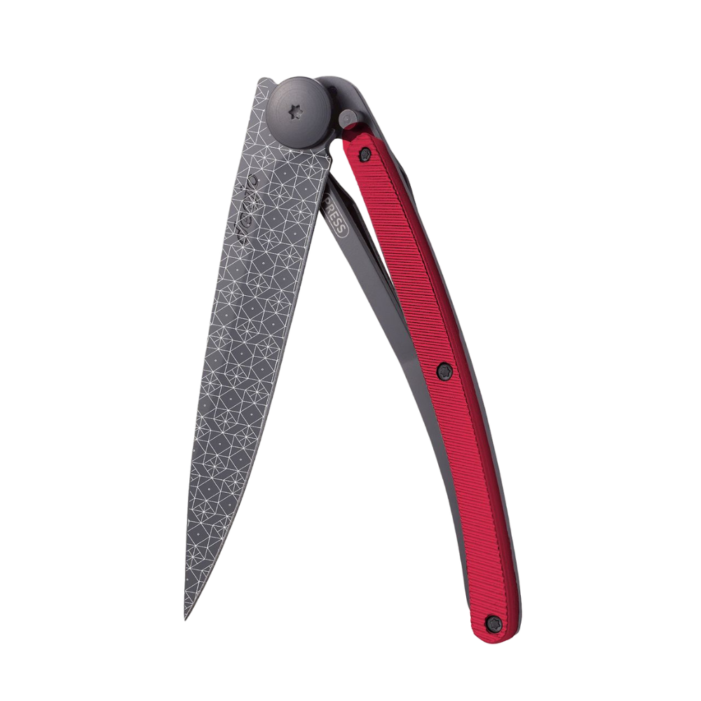 Load image into Gallery viewer, DEEJO Tattoo Black Knife 37g - Red Frieze