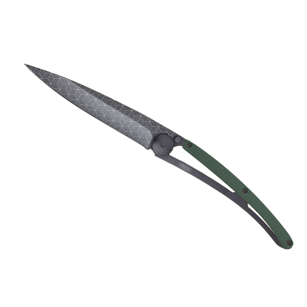 Load image into Gallery viewer, DEEJO Tattoo Black Knife 37g - Green Khaki