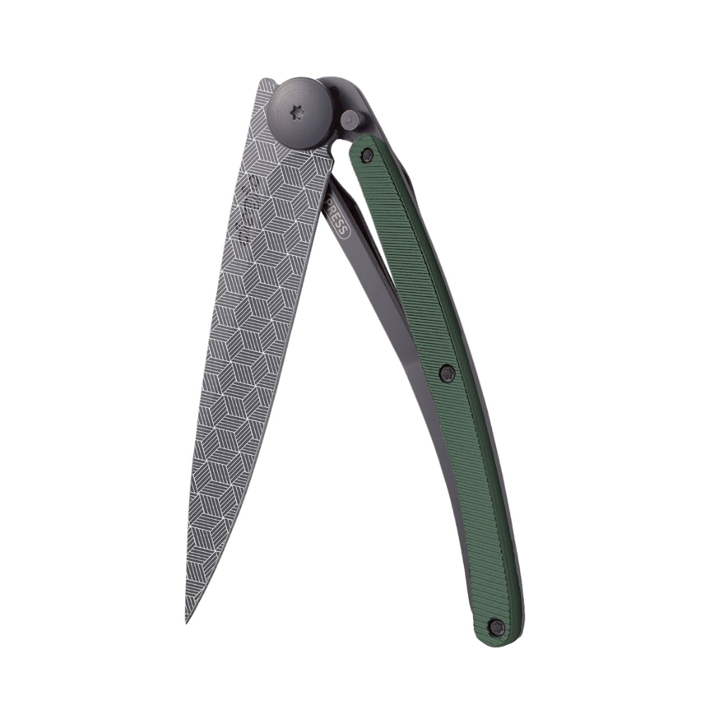 Load image into Gallery viewer, DEEJO Tattoo Black Knife 37g - Green Khaki