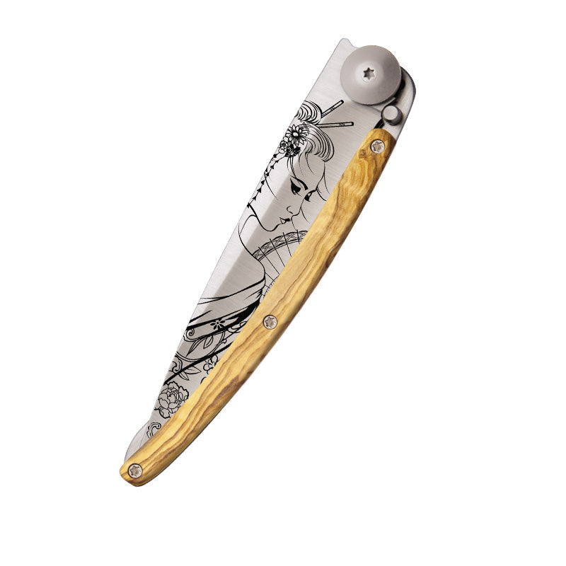 Load image into Gallery viewer, DEEJO Tattoo Knife 37g - Geisha