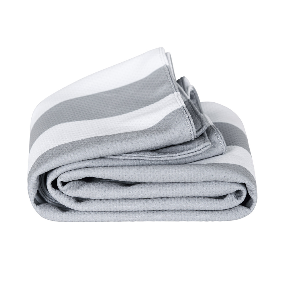 Load image into Gallery viewer, DOCK &amp; BAY Cooling Towel 100% Recycled Cabana Collection - Goa Grey