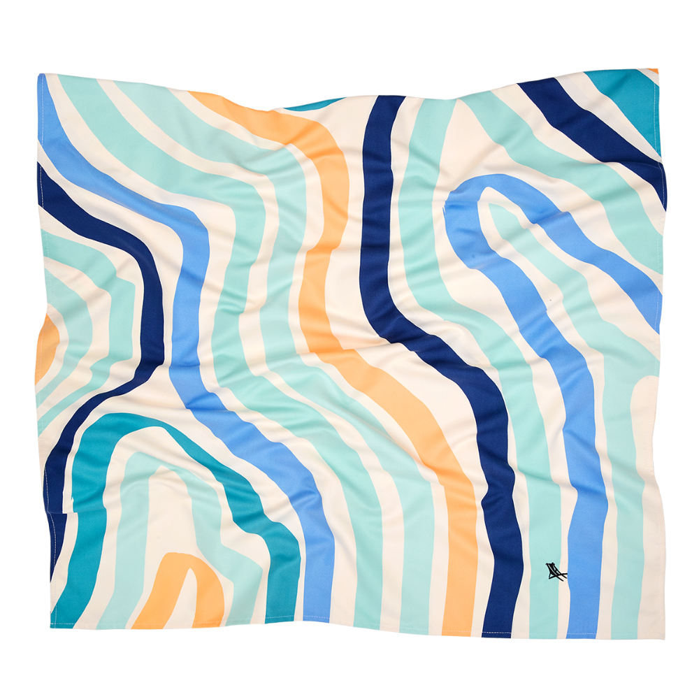 Load image into Gallery viewer, DOCK &amp; BAY Quick-dry Beach Towel 100% Recycled Go Wild Collection - Groovy Dunes