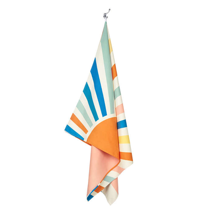 DOCK & BAY Quick-dry Beach Towel 100% Recycled Go Wild Collection - Rising Sun
