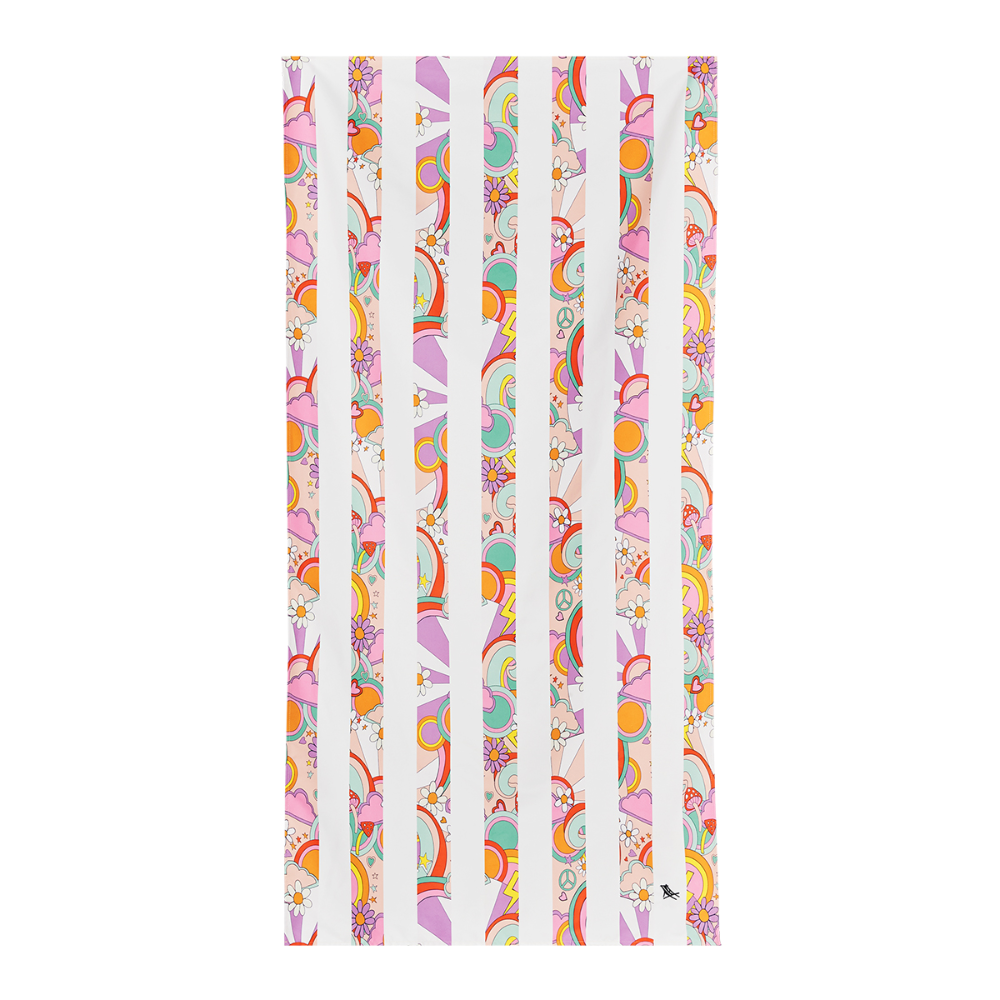 Load image into Gallery viewer, DOCK &amp; BAY Quick-dry Beach Towel 100% Recycled Kids Collection - Pink Power