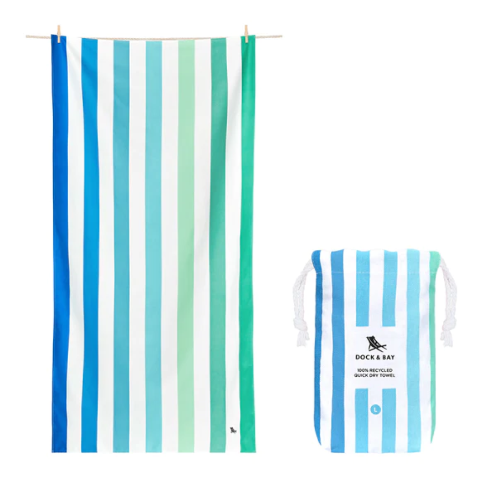 Load image into Gallery viewer, DOCK &amp; BAY Quick-dry Beach Towel 100% Recycled Summer Collection - Endless River