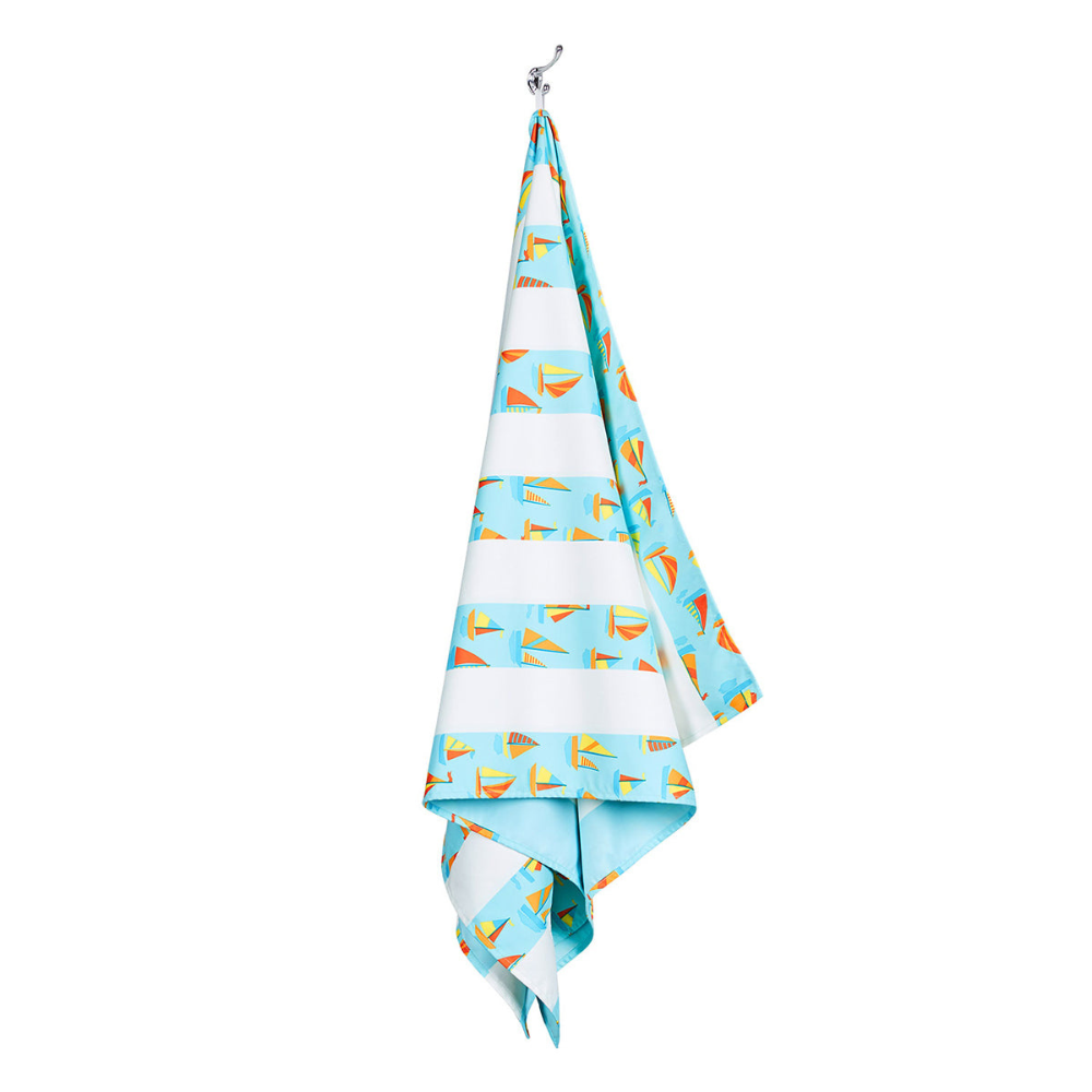 Load image into Gallery viewer, DOCK &amp; BAY Quick-dry Beach Towel 100% Recycled Kids Collection - Oh Buoy