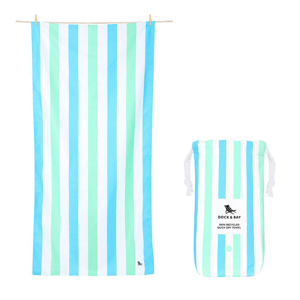 DOCK & BAY Quick-dry Beach Towel 100% Recycled Summer Collection - Endless Days