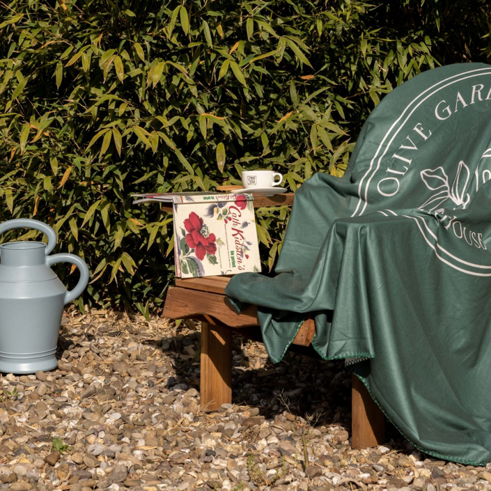 ESSCHERT DESIGN Garden Blanket - Olive Garden
