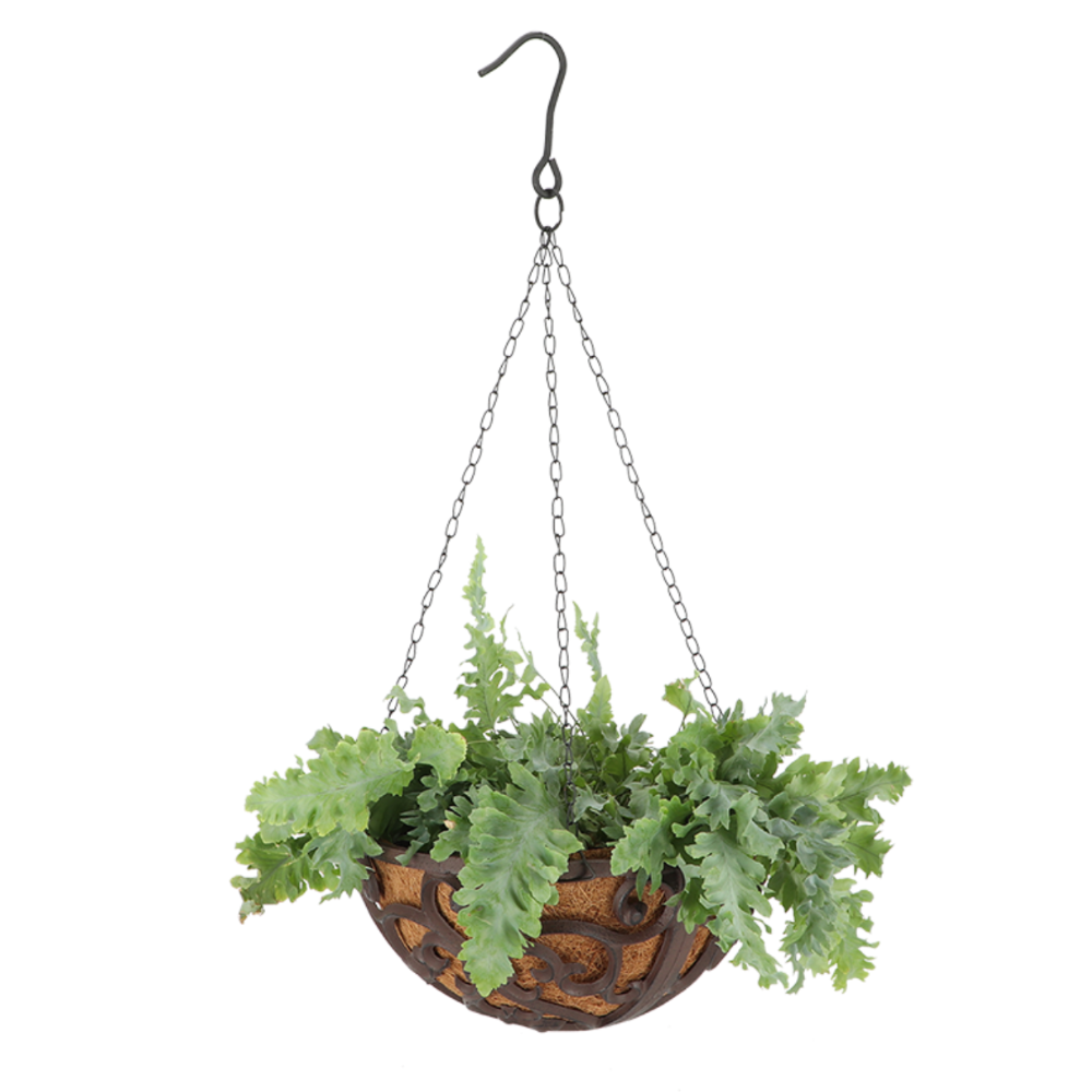 Load image into Gallery viewer, ESSCHERT DESIGN Cast Iron Hanging Basket Large - 30cm