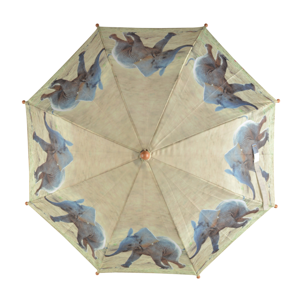 Load image into Gallery viewer, ESSCHERT DESIGN Children&#39;s &#39;Out of Africa&#39; Umbrella - Elephant