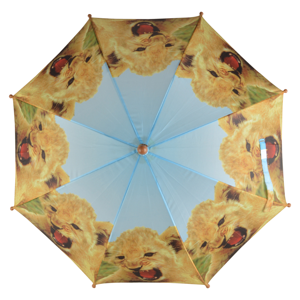 Load image into Gallery viewer, ESSCHERT DESIGN Children&#39;s &#39;Out of Africa&#39; Umbrella - Lion