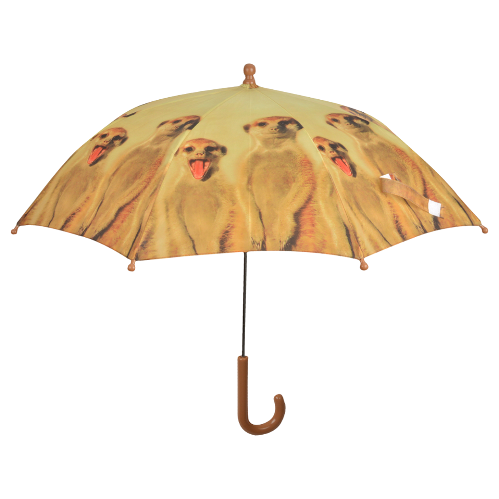 Load image into Gallery viewer, ESSCHERT DESIGN Children&#39;s &#39;Out of Africa&#39; Umbrella - Meerkat