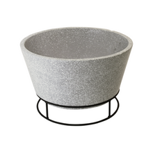 Load image into Gallery viewer, ESSCHERT DESIGN Concrete Look Ceramic Fire Bowl