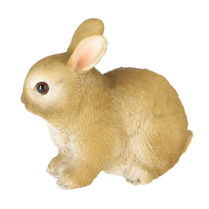 ESSCHERT DESIGN Dwarf Rabbit Statue - Brown