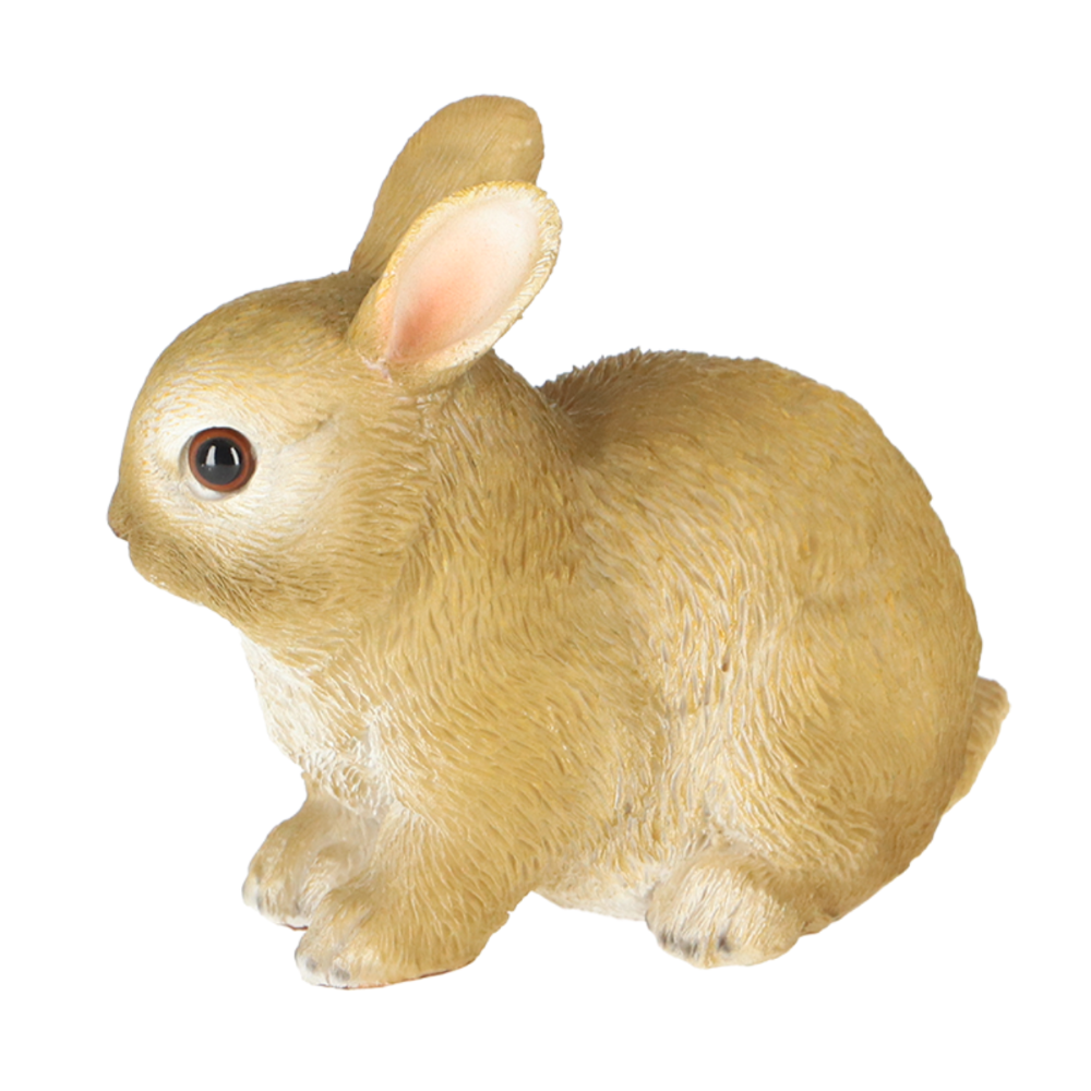 Load image into Gallery viewer, ESSCHERT DESIGN Dwarf Rabbit Statue - Brown