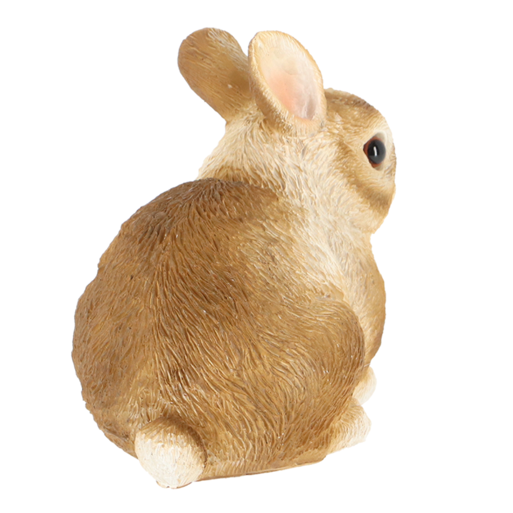 Load image into Gallery viewer, ESSCHERT DESIGN Dwarf Rabbit Statue - Brown/White