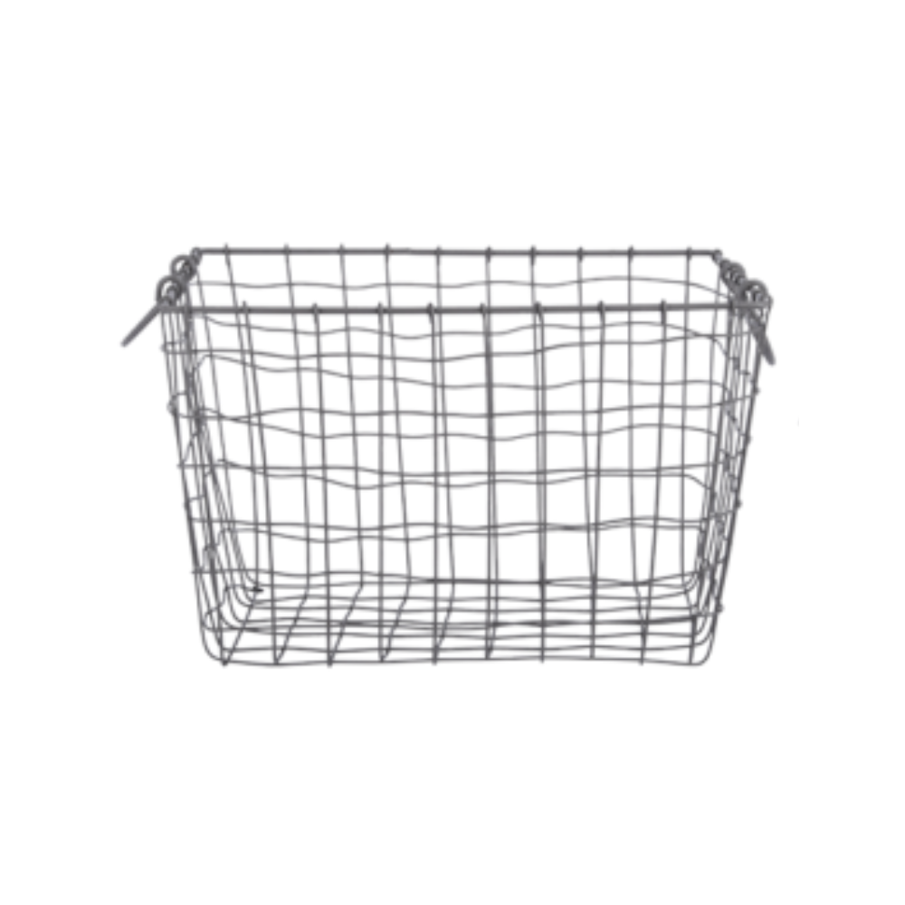 ESSCHERT DESIGN Large Rectangular Wire Basket - Large