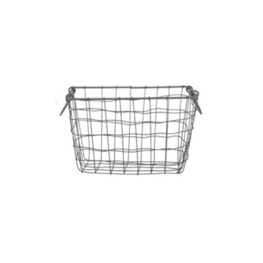 ESSCHERT DESIGN Large Rectangular Wire Basket - Small