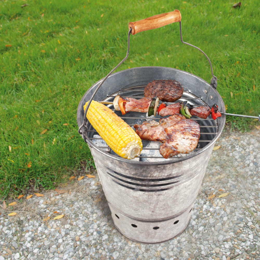 Load image into Gallery viewer, ESSCHERT DESIGN Portable BBQ Bucket