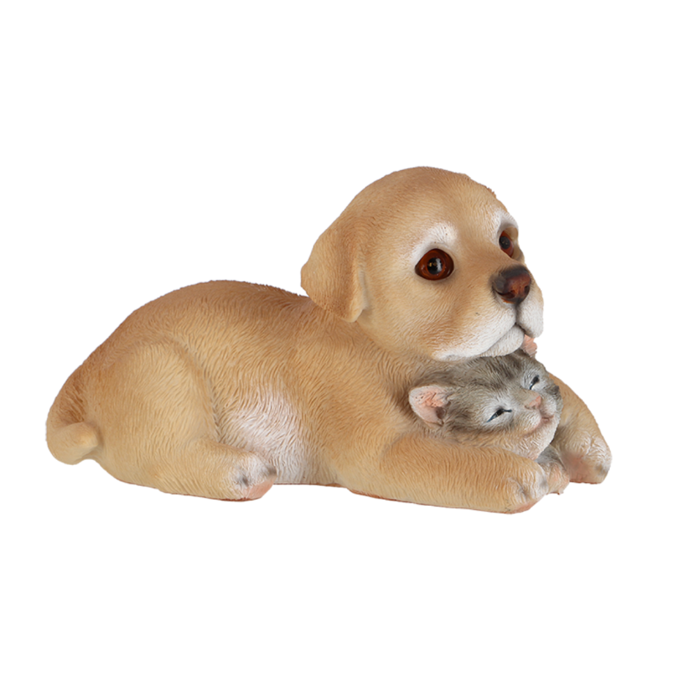 Load image into Gallery viewer, ESSCHERT DESIGN Puppy &amp; Kitten Statue