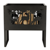 ESSCHERT DESIGN Rectangular Fire Basket - Deer **Limited Stock**