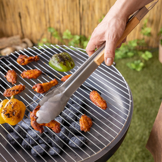 ESSCHERT DESIGN Stainless Steel BBQ Tongs