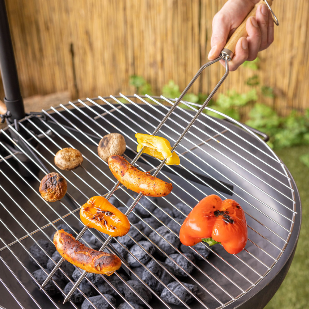 Load image into Gallery viewer, ESSCHERT DESIGN Wide Double Prong BBQ Skewer