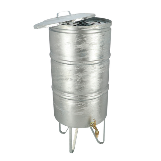 ESSCHERT DESIGN Zinc Rainwater Barrel