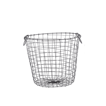 ESSCHERT DESIGN Large Round Wire Basket - Medium