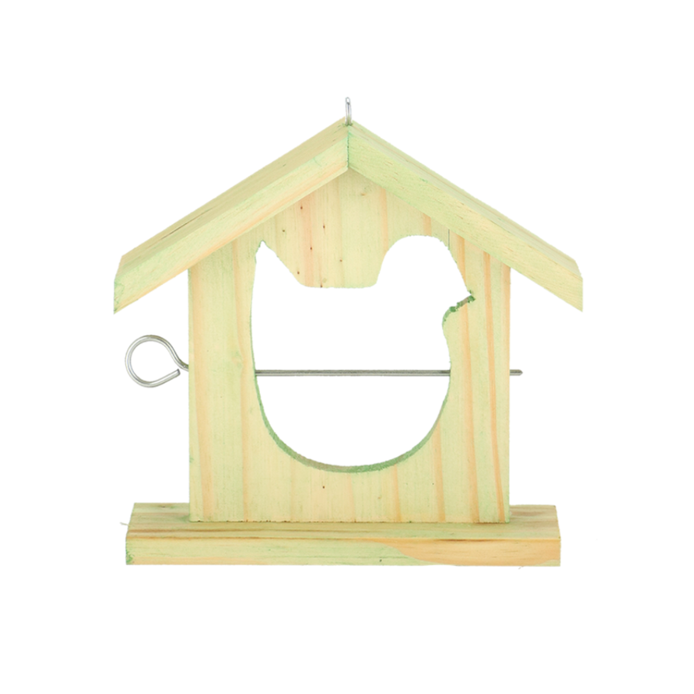 ESSCHERT DESIGN Apple House Bird Feeder - Bird