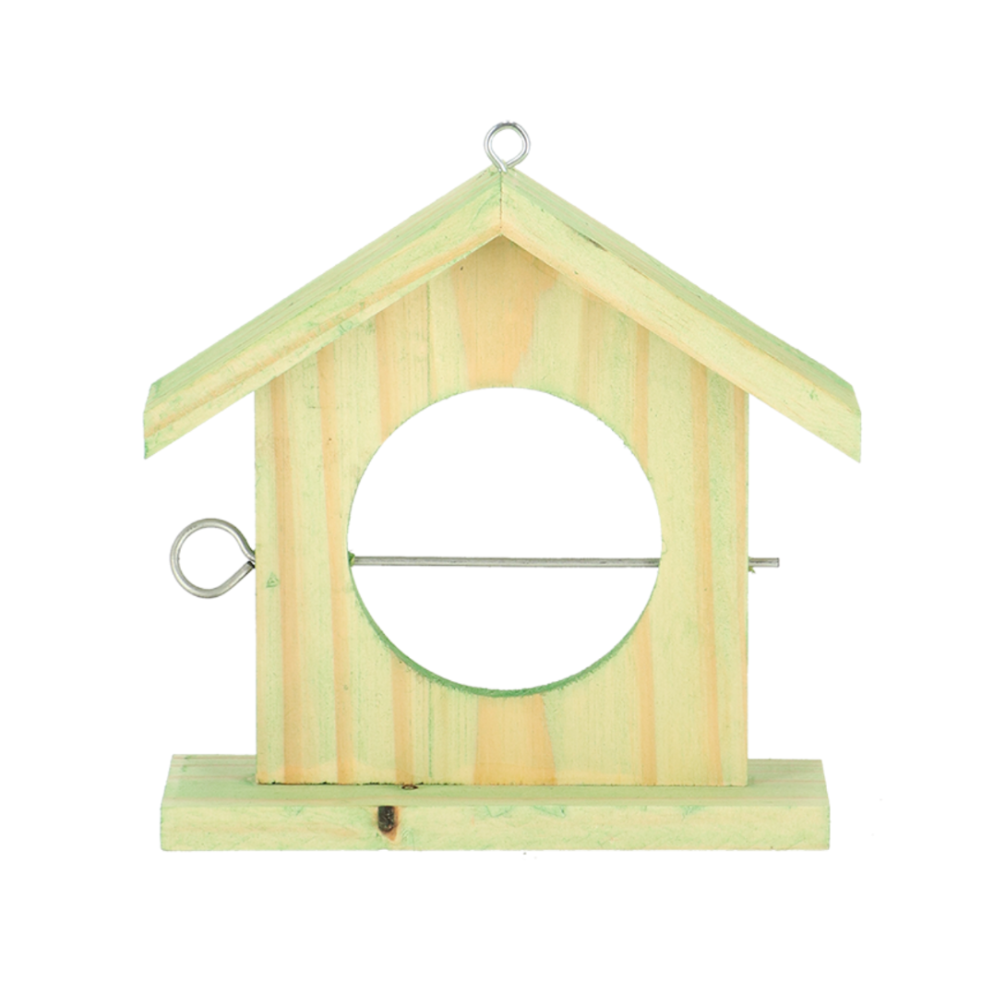 ESSCHERT DESIGN Apple House Bird Feeder - Circle