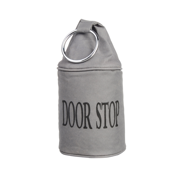 ESSCHERT DESIGN Door Stop With Ring - Grey