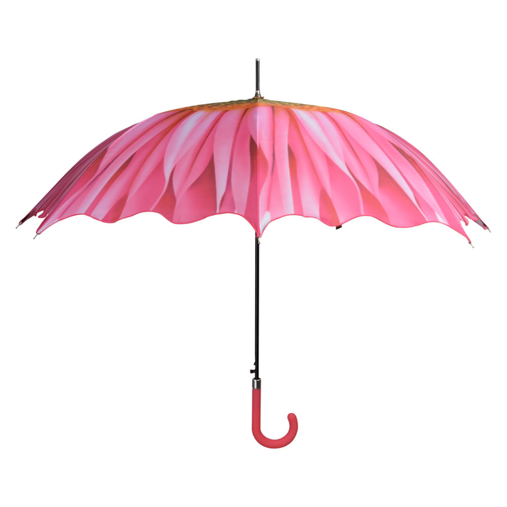 Load image into Gallery viewer, ESSCHERT DESIGN Flower Umbrella - Pink Gerbera