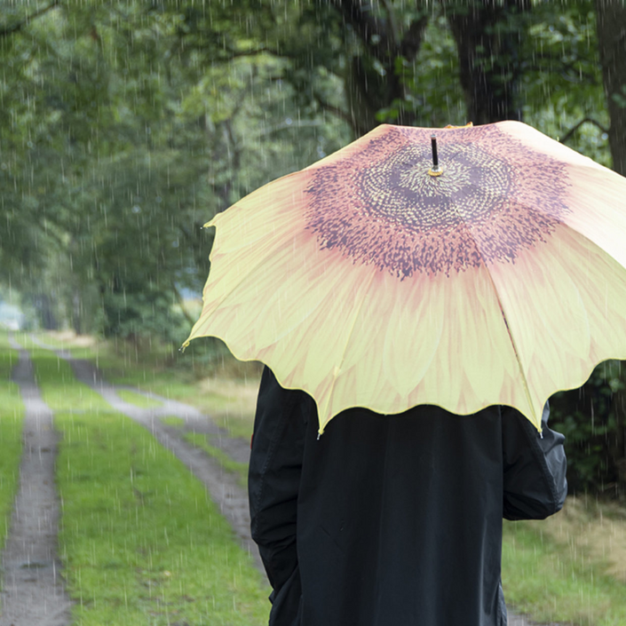 ESSCHERT DESIGN Flower Umbrella - Sunflower