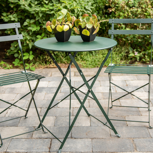 ESSCHERT DESIGN Green Bistro Table