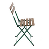 ESSCHERT DESIGN Green & Wood Bistro Chair