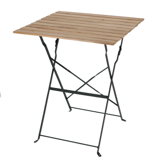 ESSCHERT DESIGN Green & Wood Bistro Table