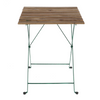 ESSCHERT DESIGN Green & Wood Bistro Table