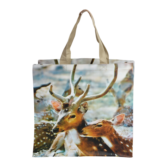 ESSCHERT DESIGN 'Nature Print' Shopping Bag - Deer