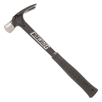 ESTWING 19oz Smooth Face ULTRA SERIES BLACK Hammer - SHOCK REDUCTION GRIP - EB-19S