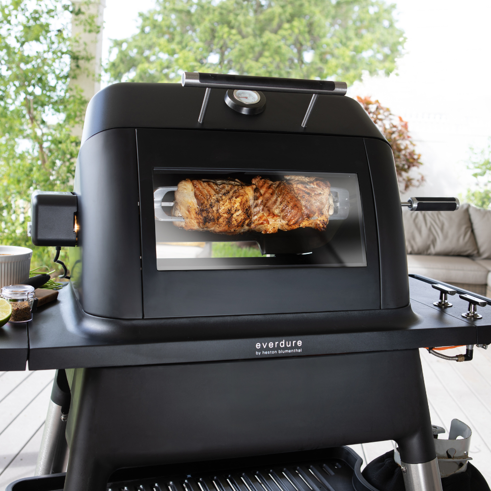 Load image into Gallery viewer, EVERDURE BY HESTON BLUMENTHAL Electric Rotisserie Suits Force™ BBQ