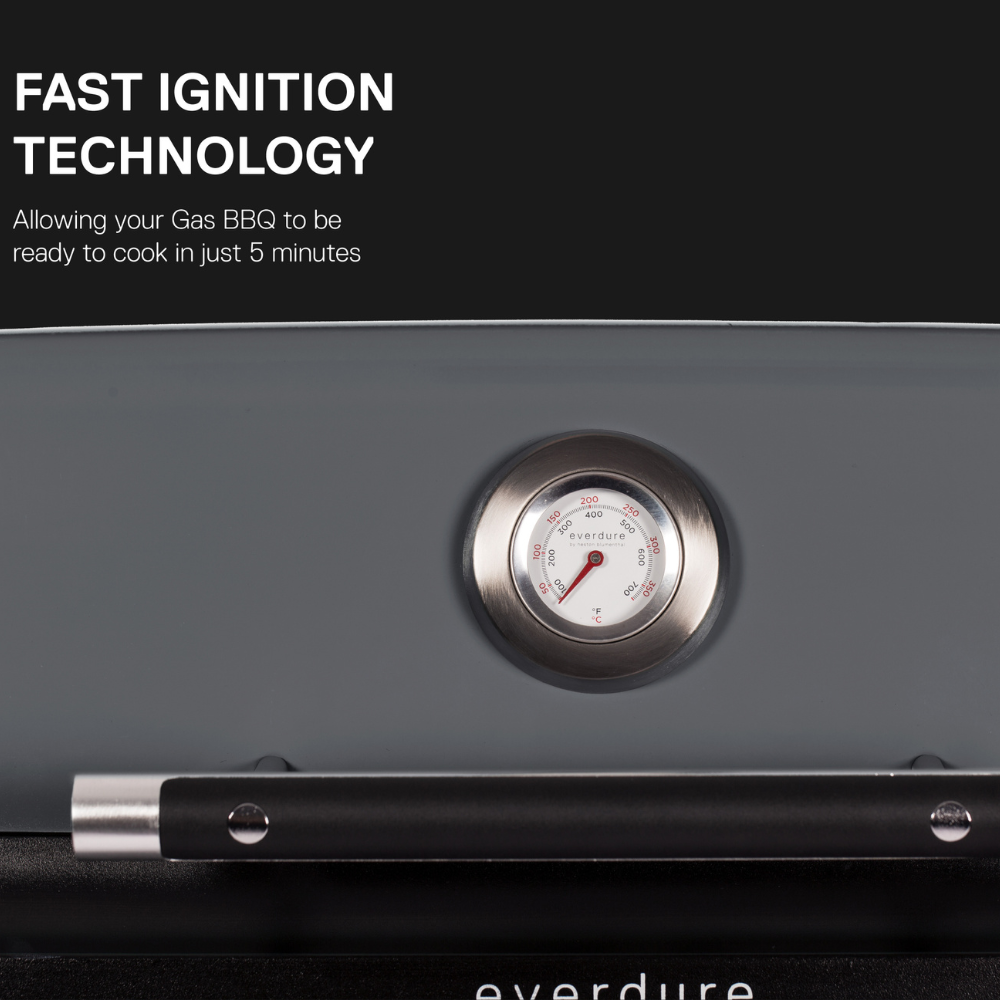 Load image into Gallery viewer, EVERDURE BY HESTON BLUMENTHAL Force™ Gas Barbeque - Black