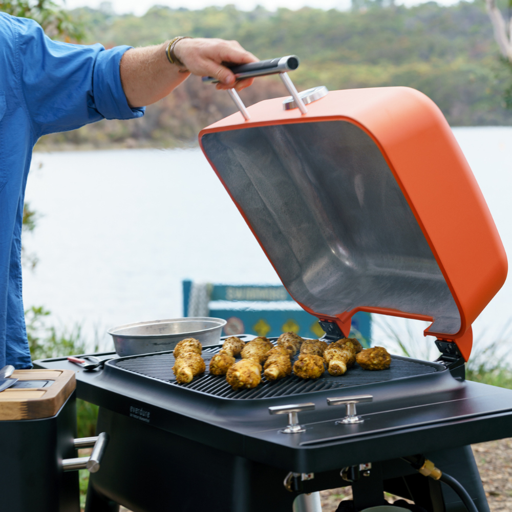 EVERDURE BY HESTON BLUMENTHAL Force Gas Barbeque Orange