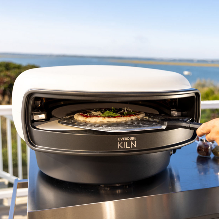 EVERDURE Kiln R Series Pizza Oven W/ Cover & Thermometer - Stone