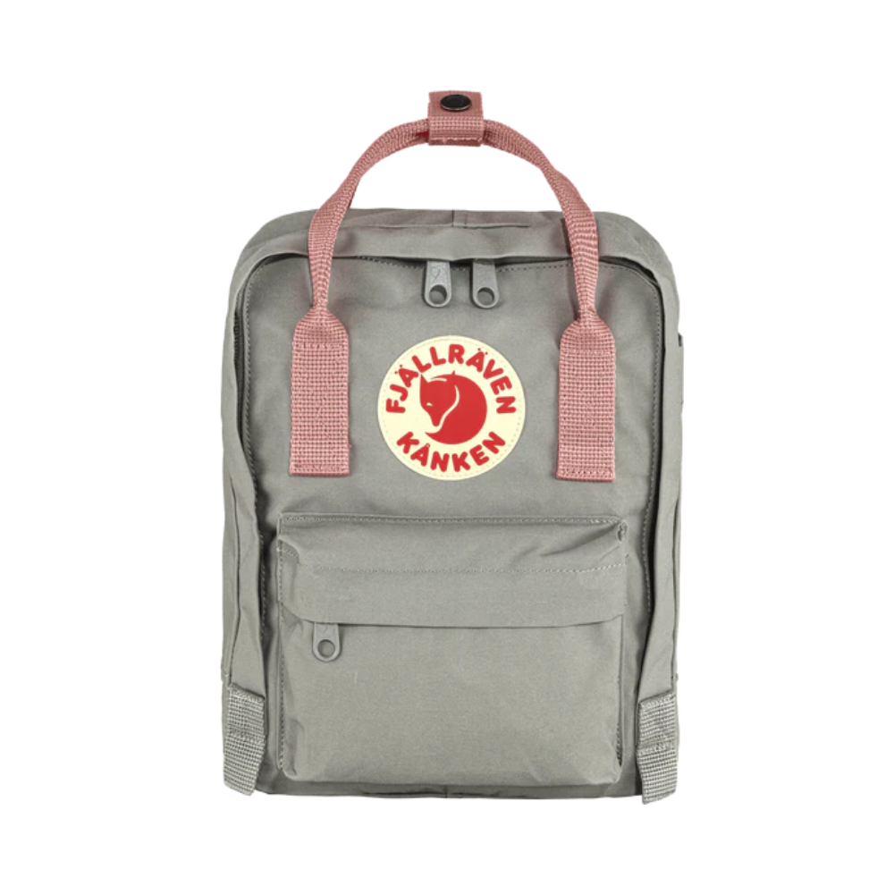 FJÄLLRÄVEN Kånken Mini Backpack - Fog/Pink