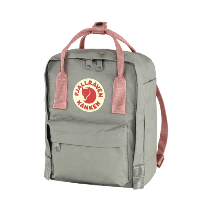 FJÄLLRÄVEN Kånken Mini Backpack - Fog/Pink