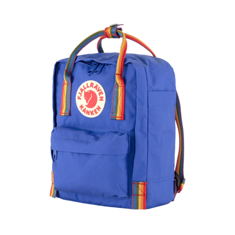 Load image into Gallery viewer, FJÄLLRÄVEN Kånken Rainbow Mini Backpack - Cobalt Blue