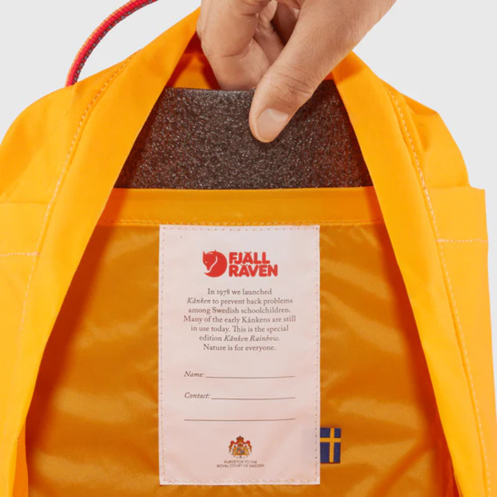 Load image into Gallery viewer, FJÄLLRÄVEN Kånken Rainbow Mini Backpack - Cobalt Blue