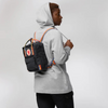 FJALLRAVEN Kanken Rainbow Mini Backpack - Black